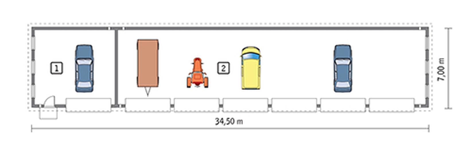 Budynek garażowo-magazynowy GMC07a