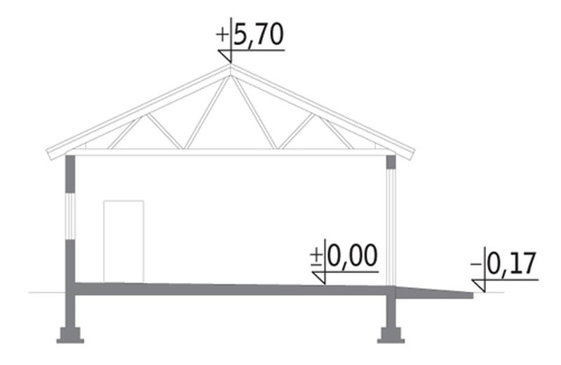 Budynek garażowo-magazynowy GMC08