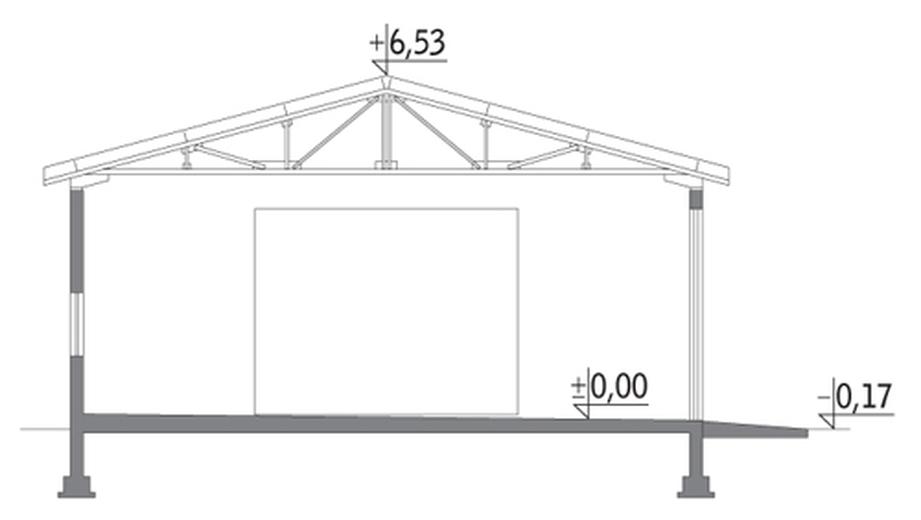 Budynek garażowo-magazynowy GMC13