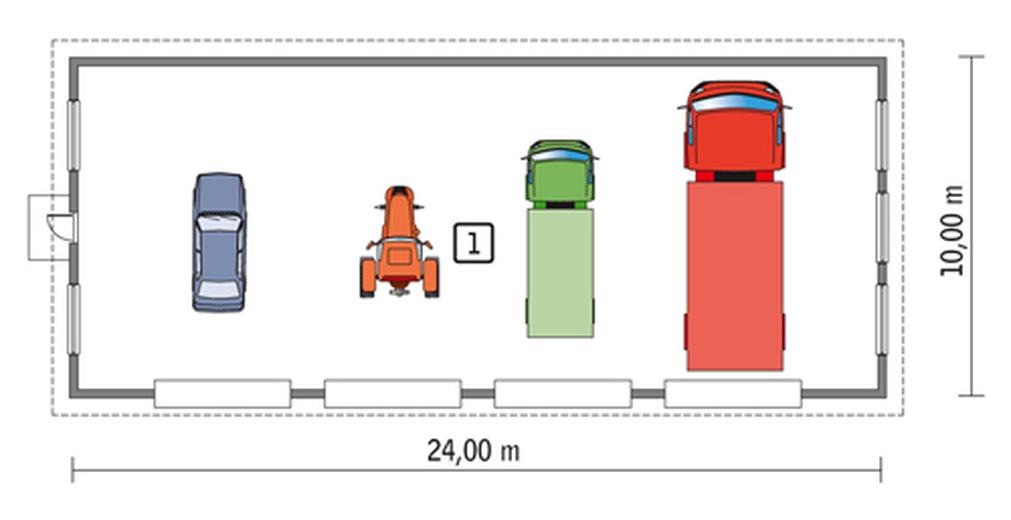 Budynek garażowo-magazynowy GMC19