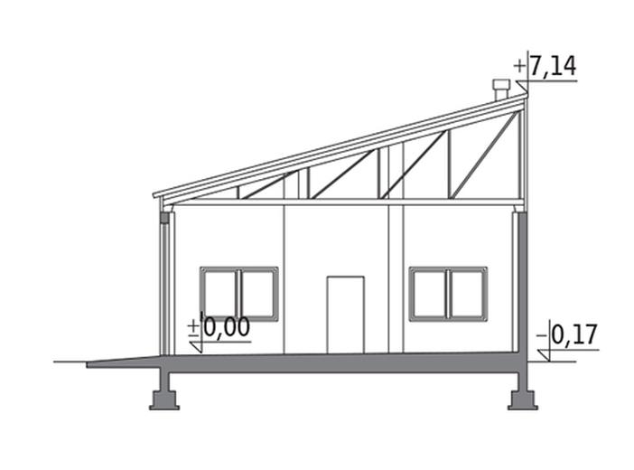 Budynek garażowo-magazynowy GMC19a