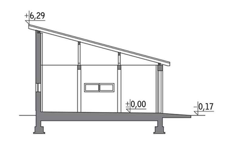 Budynek garażowo-magazynowy z pom. pomocniczymi GMC33c