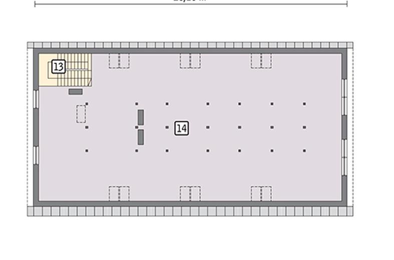 Magazyn z częścią socjalno-biurową i poddaszem gospodarczym GMC41