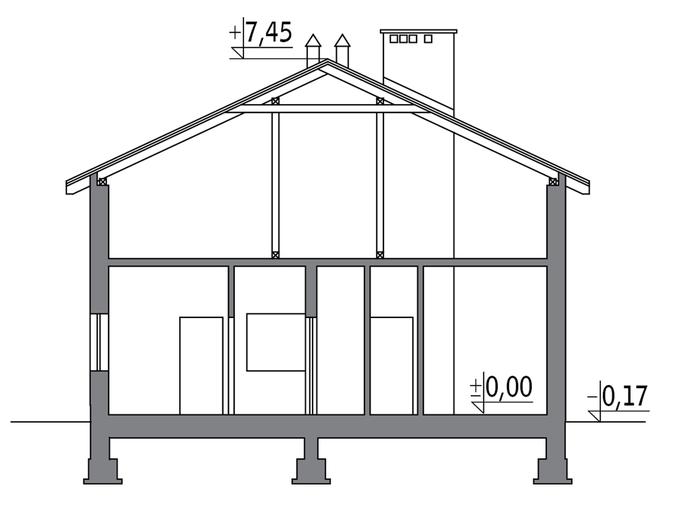 Budynek garażowo-magazynowy z pom. pomocniczymi GMC53
