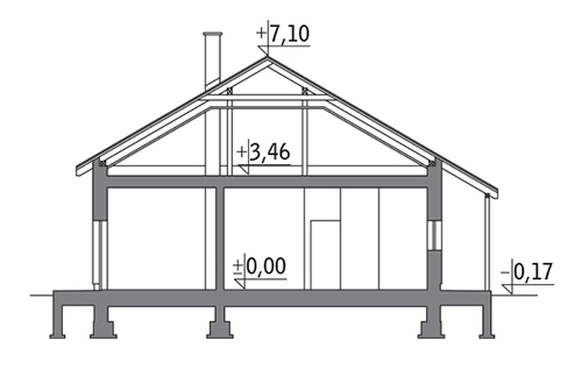 Budynek garażowo-magazynowy z częścią mieszkalną i pom. pomocniczymi GMC56