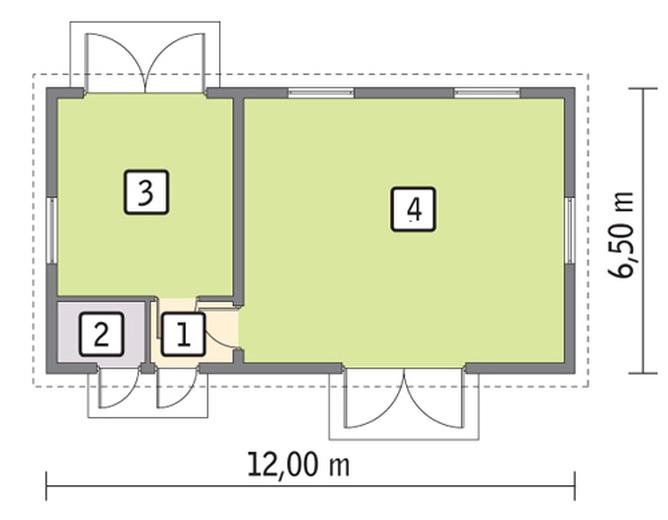 Budynek inwentarsko-gospodarczy IGC05