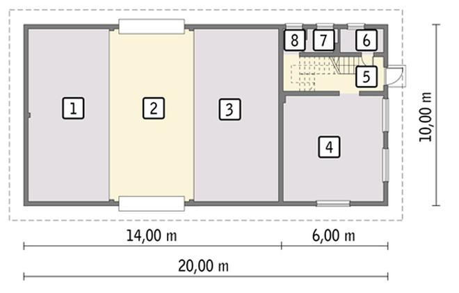 Stodoła z pomieszczeniem gospodarczym IGC20