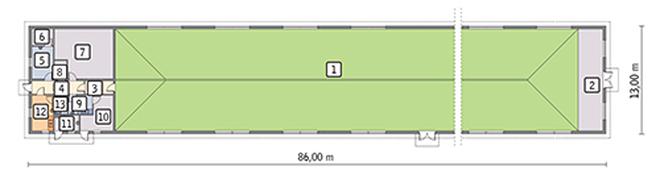 Kurnik dla 15047 sztuk brojlerów kurzych KC05