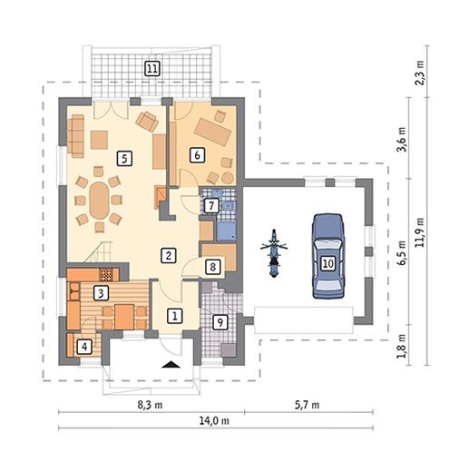 Wspaniały - wariant I