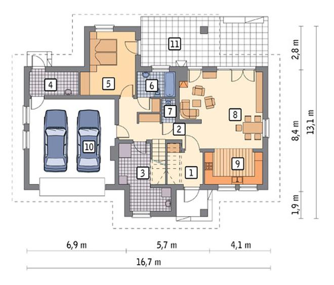Niewielki - wariant I