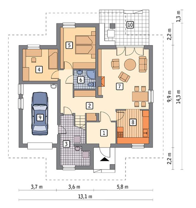 Niewielki - wariant II