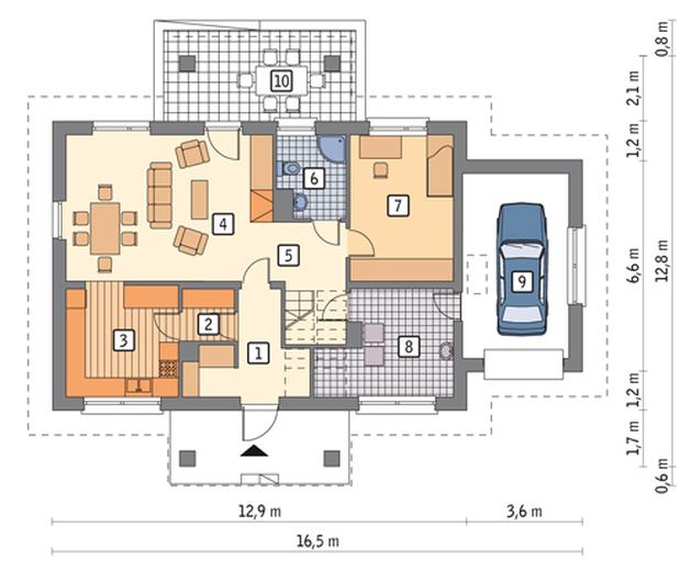 Czarujący - wariant I