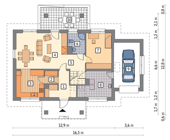 Czarujący - wariant I