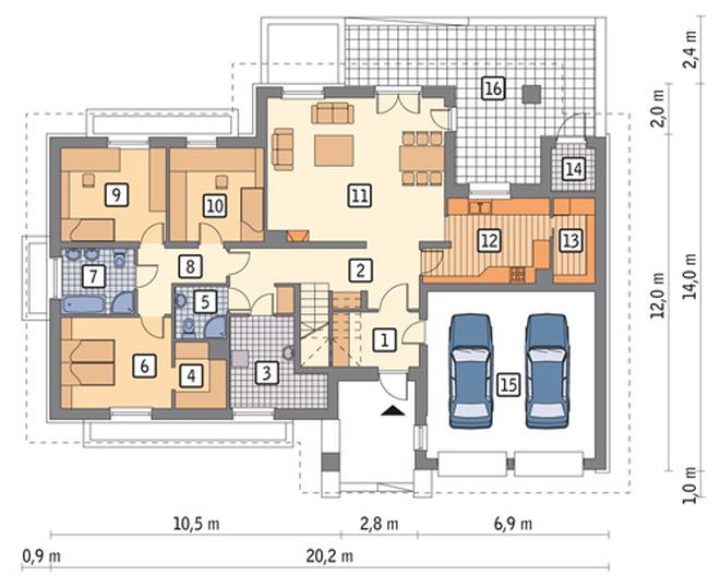 Radosny poranek - wariant I