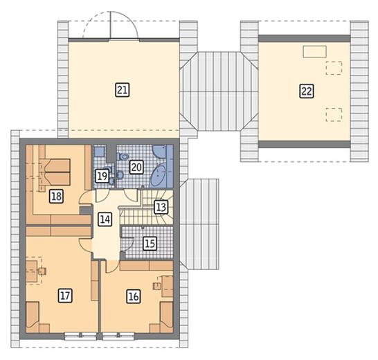 Bocianie gniazdo - wariant I