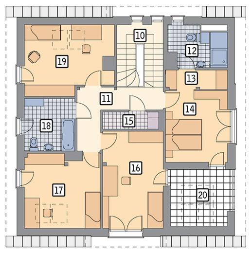 Pełen wdzięku - wariant I