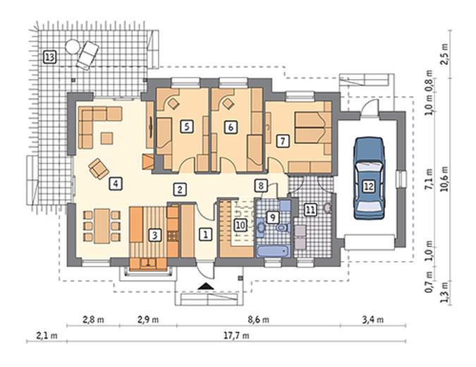 Szum morza - wariant II