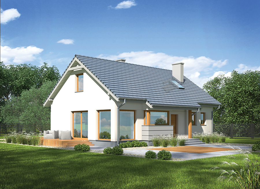 Projekt domu Murator Szum morza - wariant V