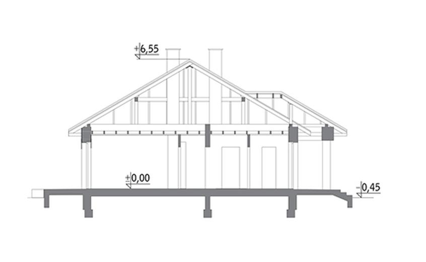 Zachodni widok - wariant I