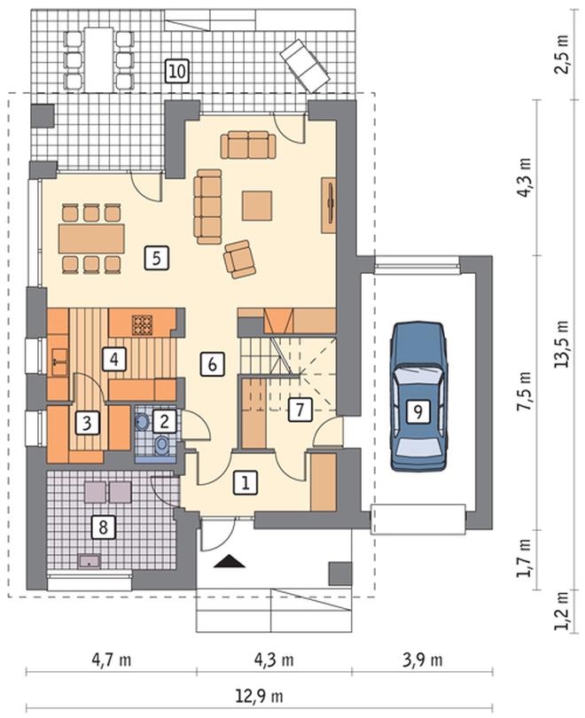 Błękitny świt - wariant I