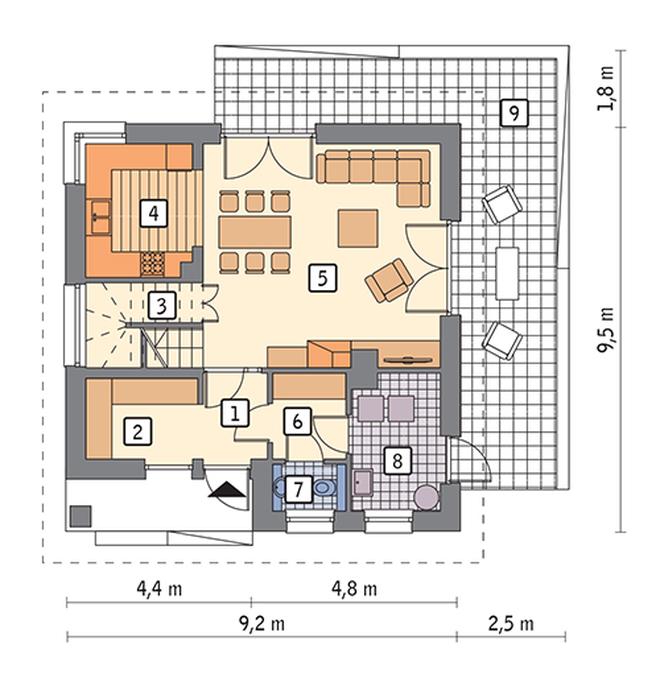Pełen energii - wariant I