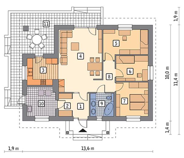 Świerki nad jeziorem