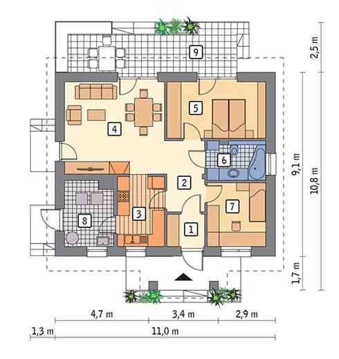 Południe na łące - wariant III