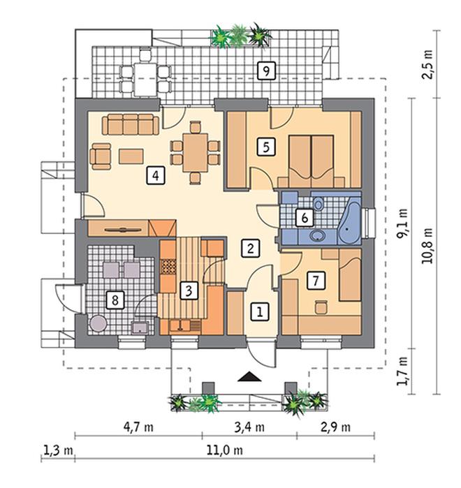 Południe na łące - wariant III