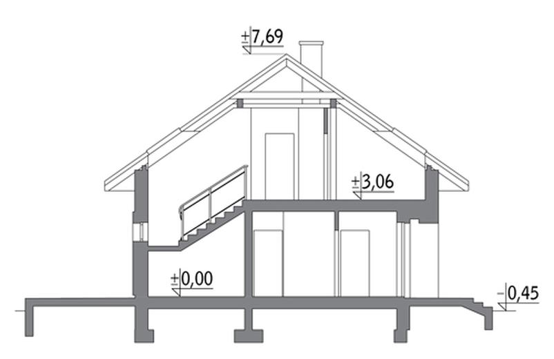 Dom nad zatoką - wariant I