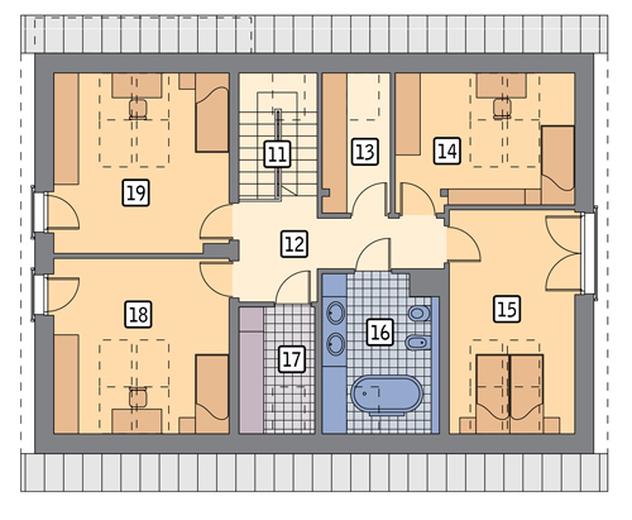 Dom nad zatoką - wariant I