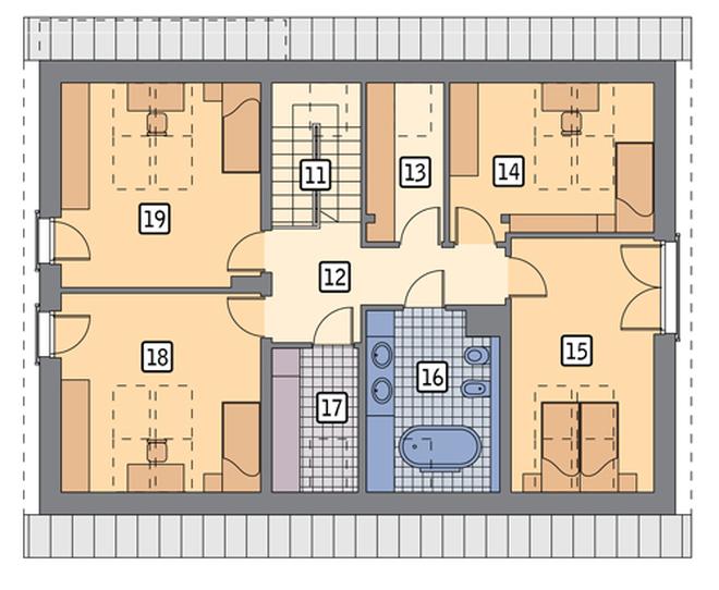 Dom nad zatoką - wariant I