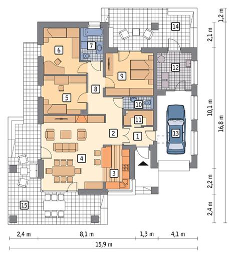 Bajeczny widok - wariant VI