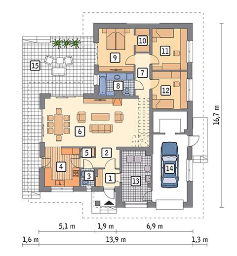 Wrzosowe wzgórza - wariant I