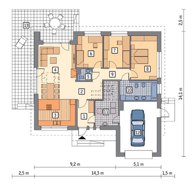 Magiczny świat - wariant III