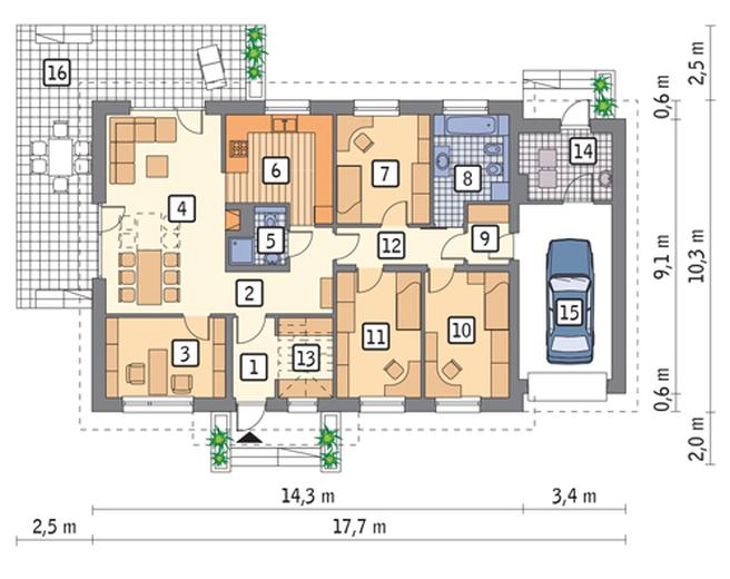 Znamienity - wariant I