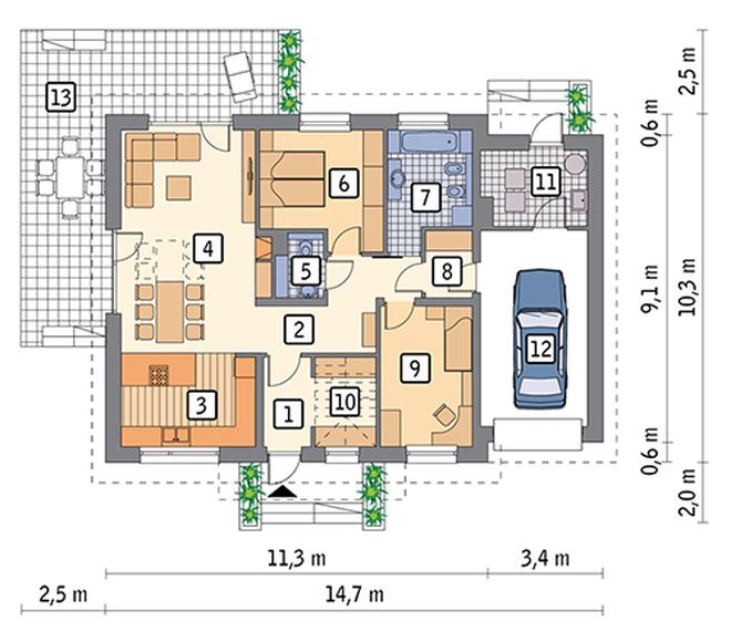 Znamienity - wariant IV