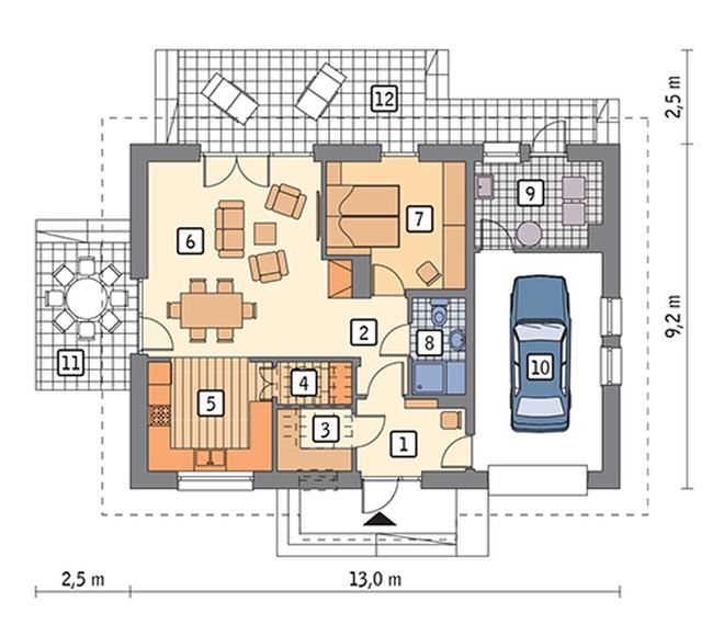 Ukryty w ciszy - wariant I