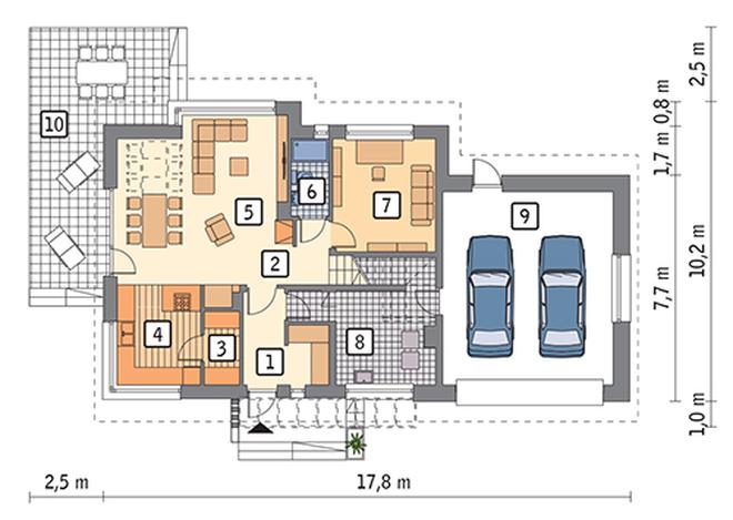 Promień światła - wariant I