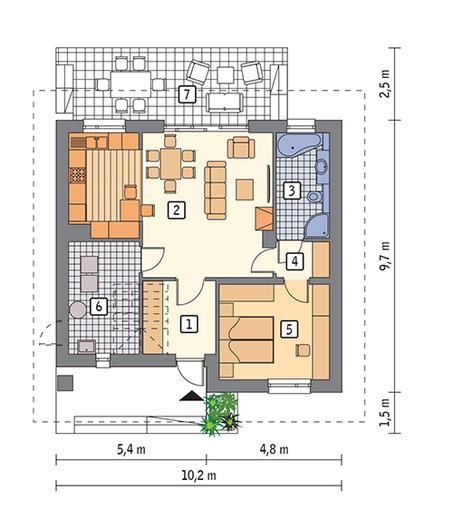 Samotna gwiazda - wariant III