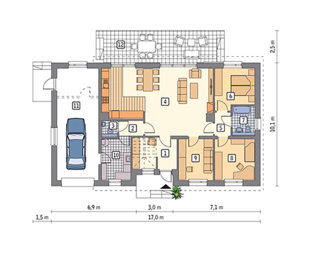 Samotna gwiazda - wariant IV