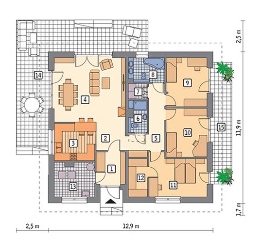 Wspaniałe słońce - wariant II