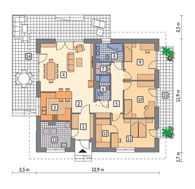 Wspaniałe słońce - wariant II