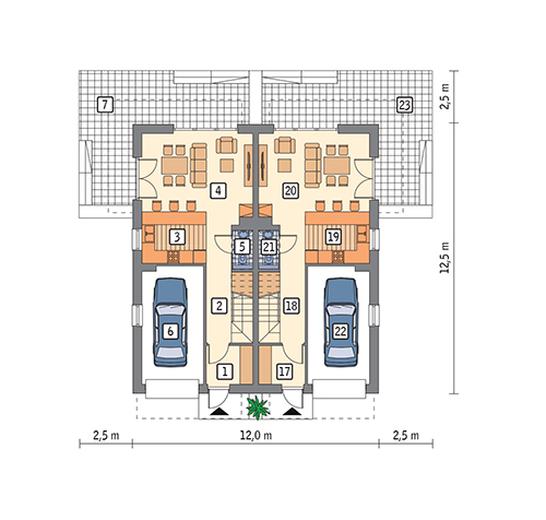 Światła miasta - wariant II (dwulokalowy)