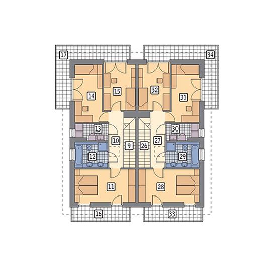 Światła miasta - wariant III (dwulokalowy)