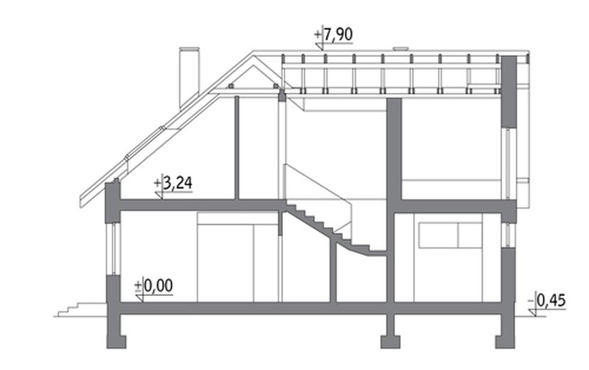 Malinowy krzew - wariant I
