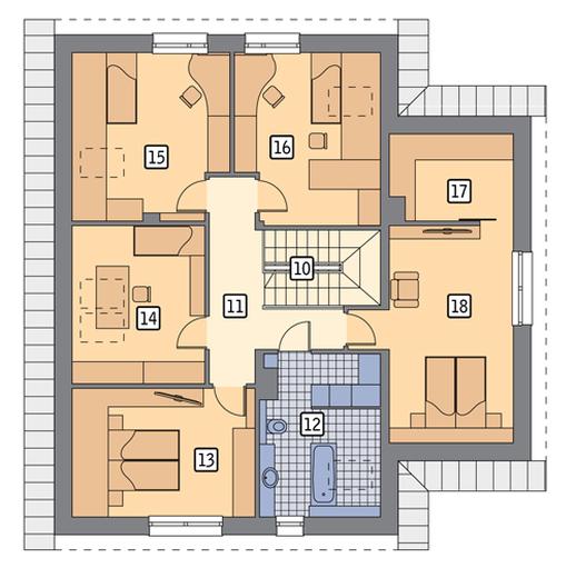 Malinowy krzew - wariant I