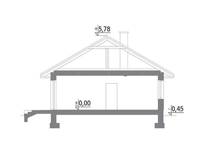 Zachodzące słońce - wariant I