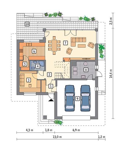 Piękny widok - wariant I