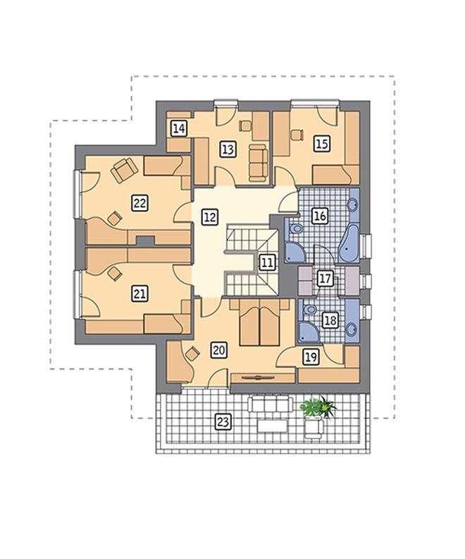 Wieczorny pejzaż - wariant I