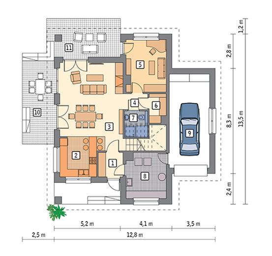 Prawidłowy - wariant I